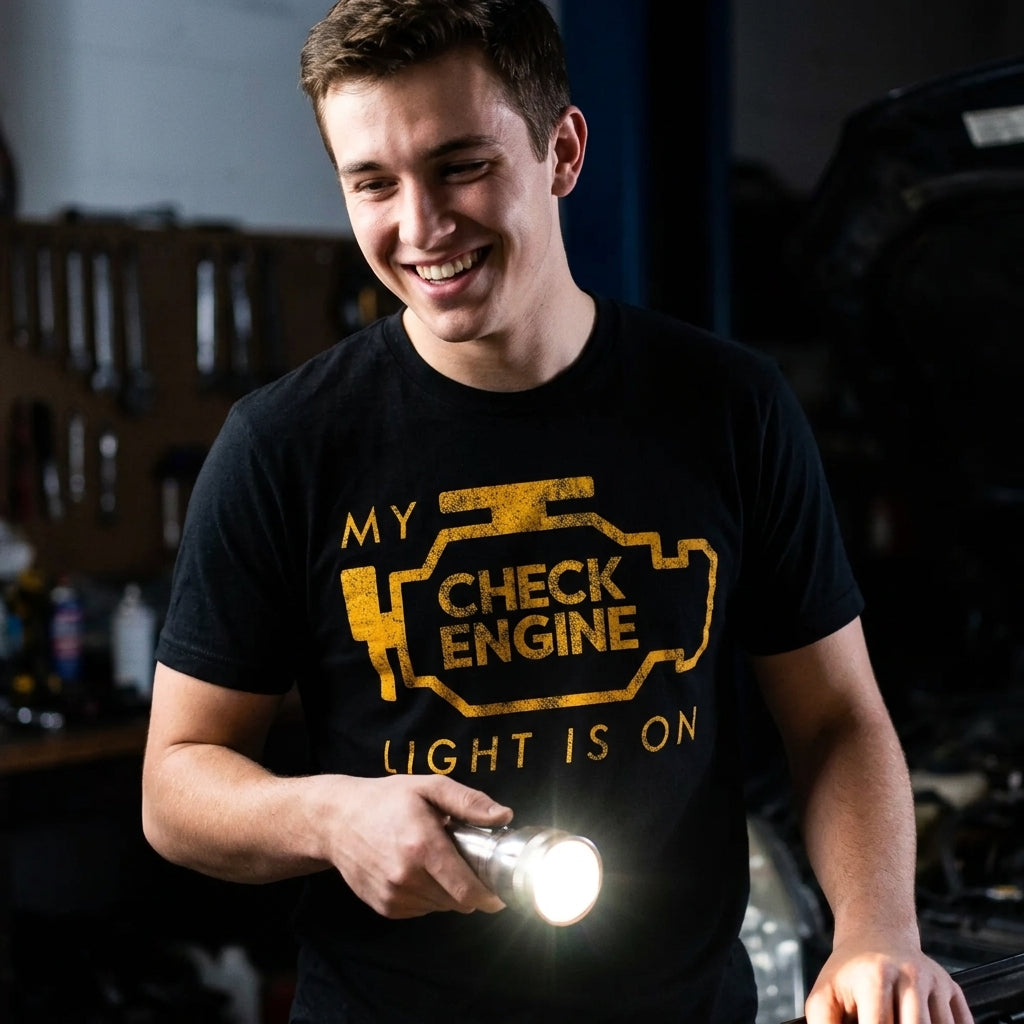 My Check Engine Light Is On Men's T Shirt product image 2