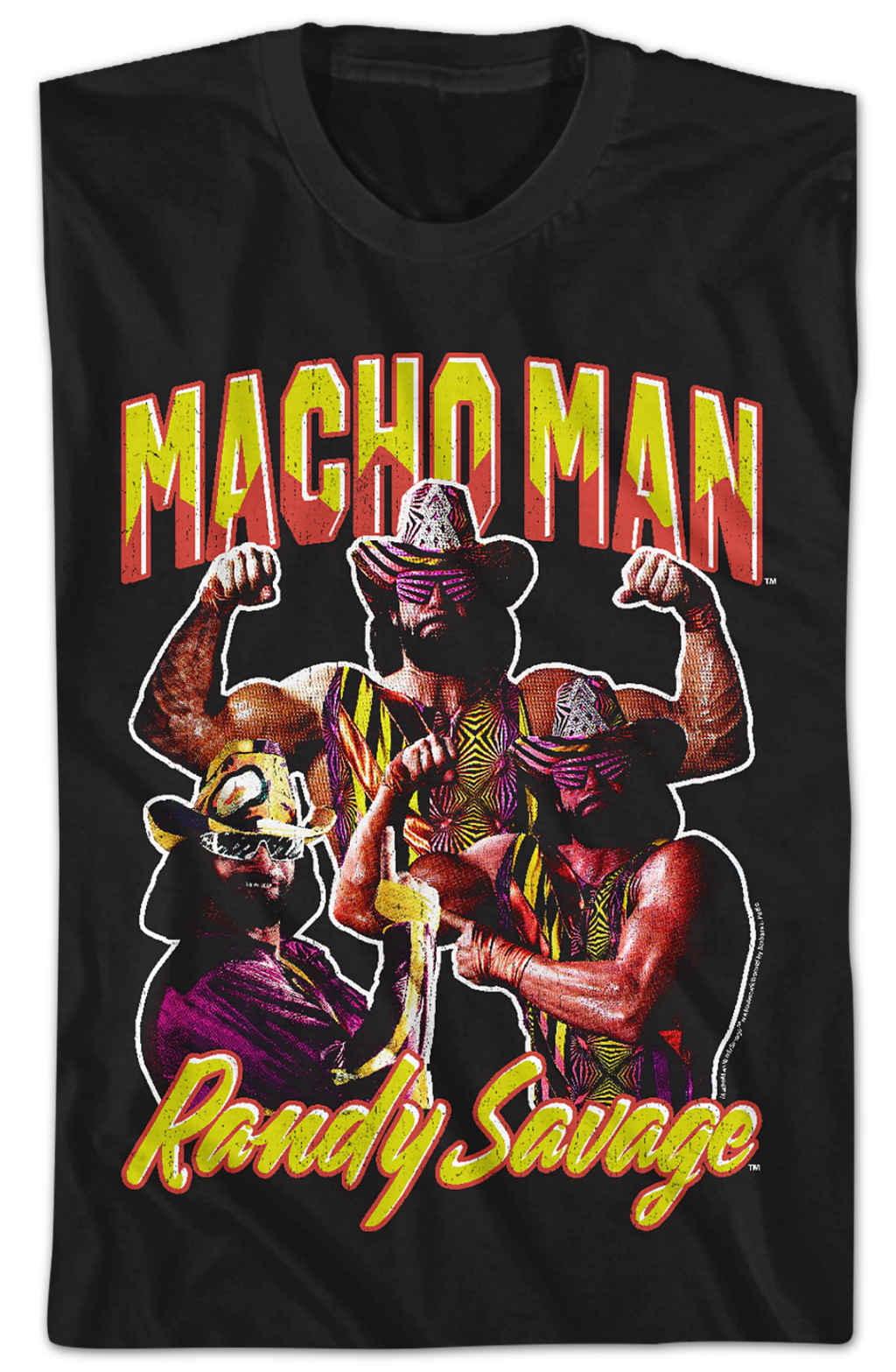 Collage Macho Man Randy Savage Shirt product image 2