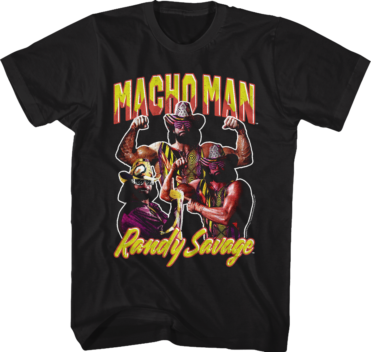 Collage Macho Man Randy Savage Shirt product image 1