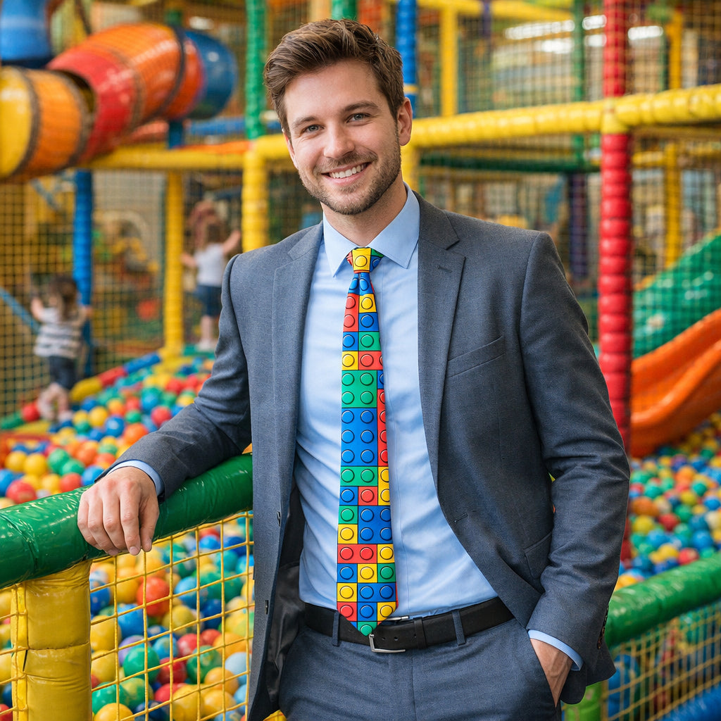 Color Blocks Tie