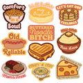 Comfort Food Stickers