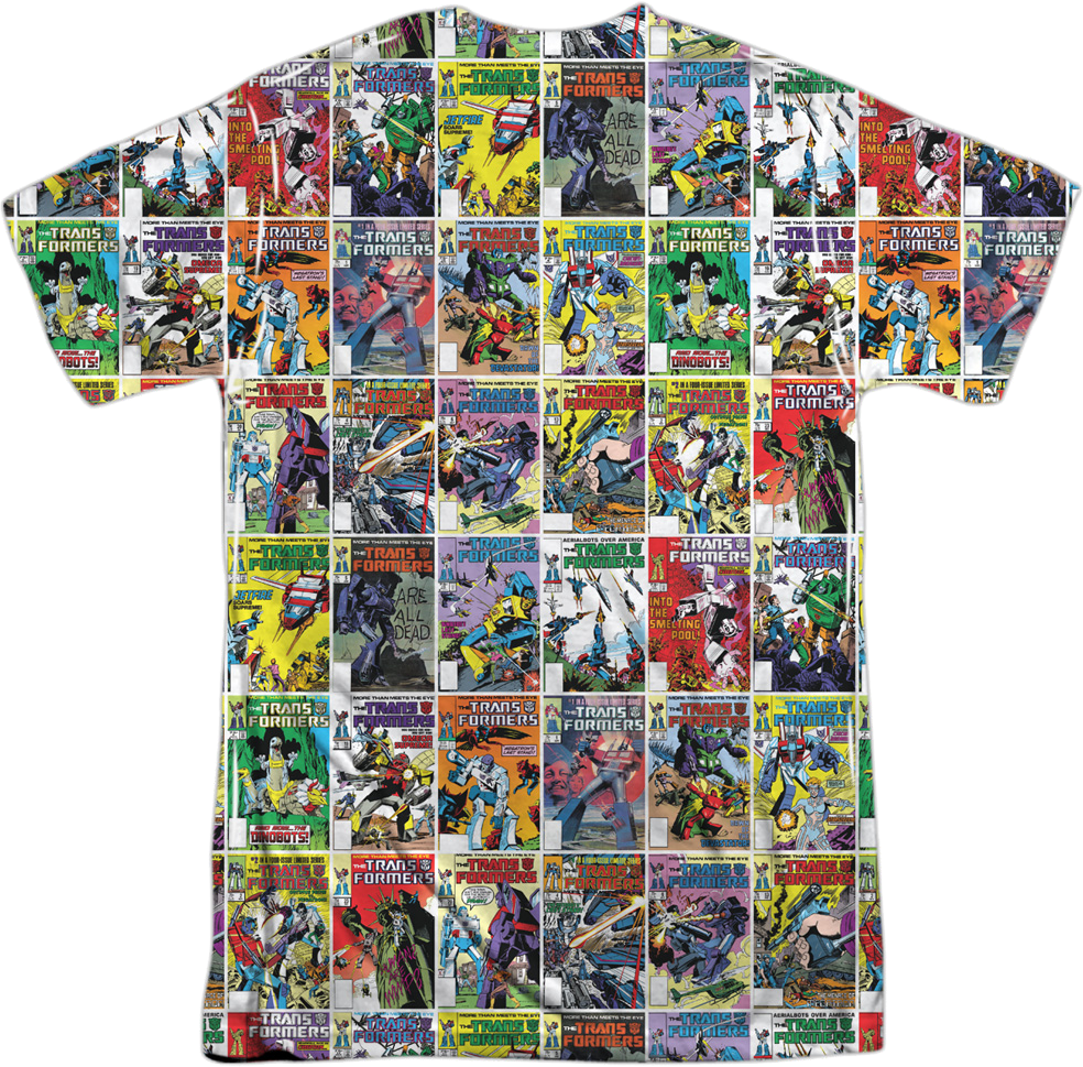 Comic Book Covers Transformers T-Shirt product image 3