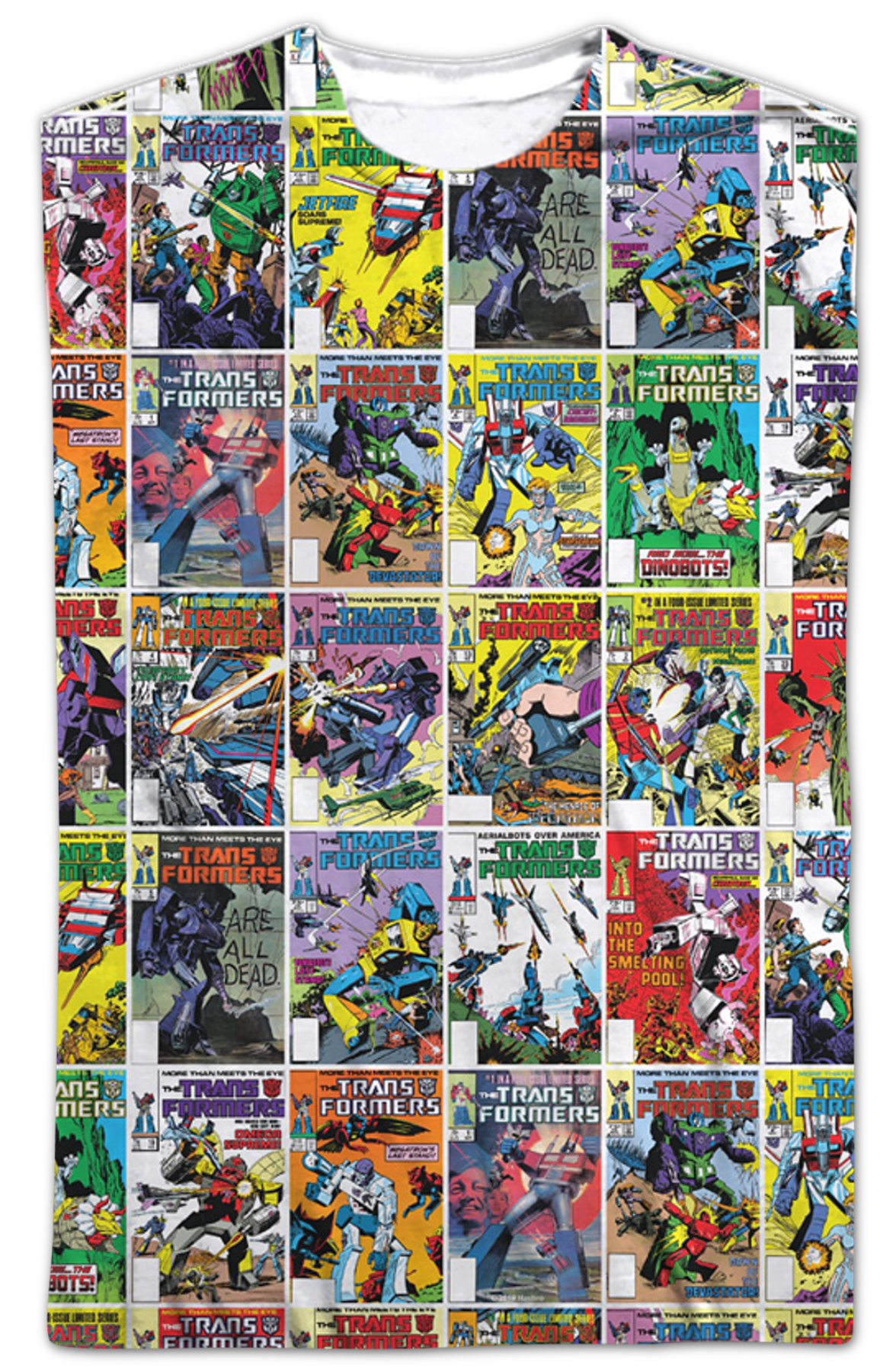 Comic Book Covers Transformers T-Shirt product image 2