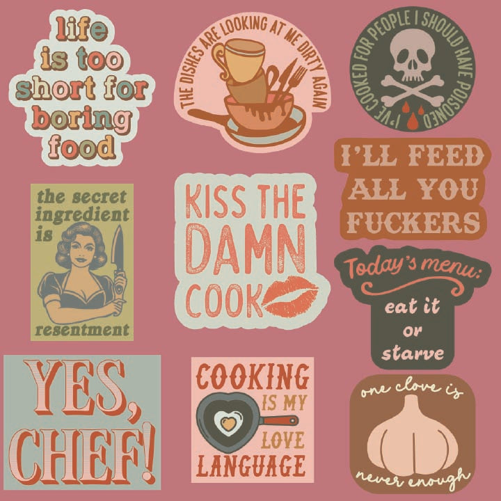 Cooking Stickers