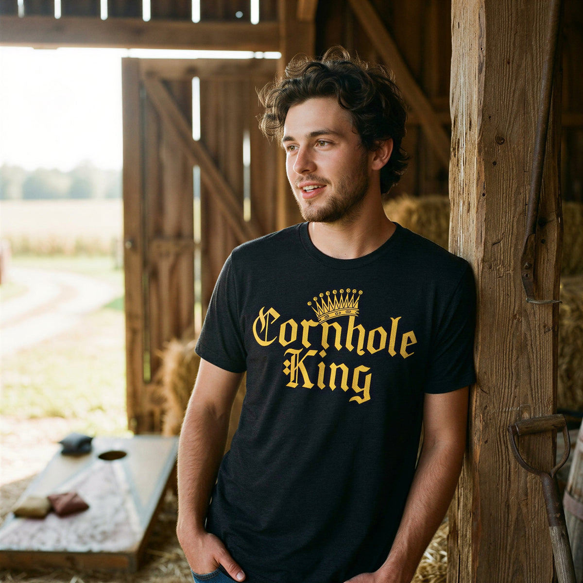 Cornhole King Men's T Shirt product image 2