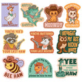 Cowboy Animals Stickers
