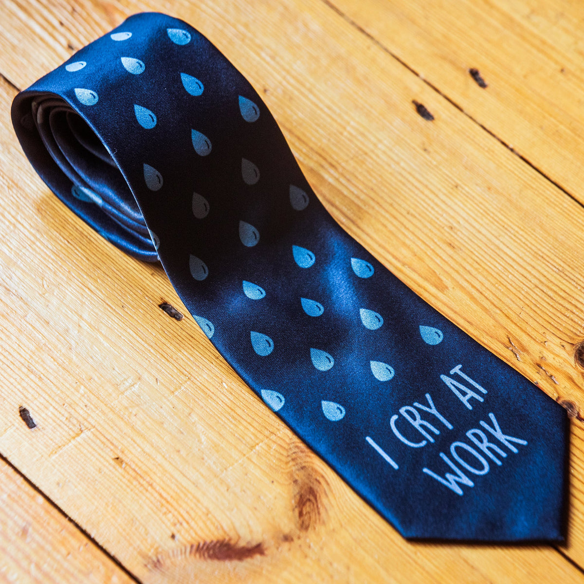 I Cry At Work Tie