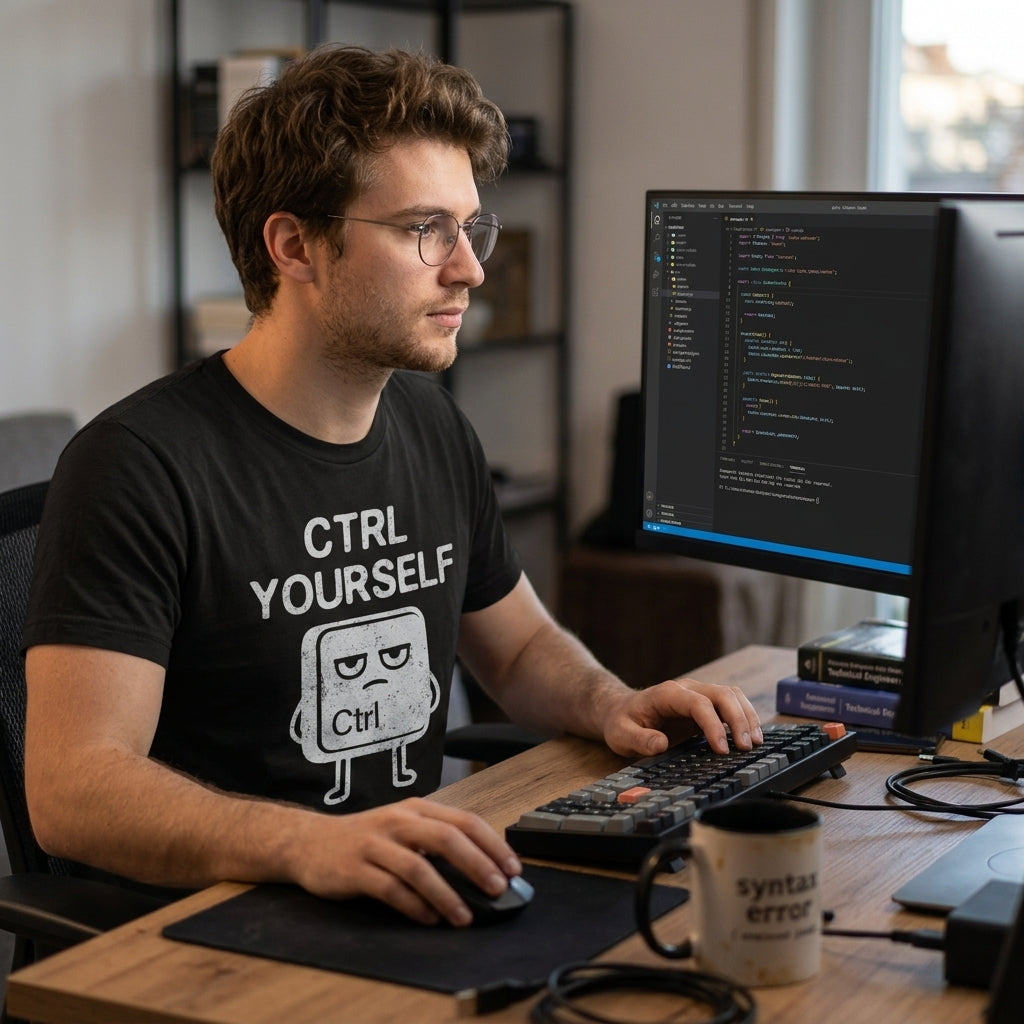 CTRL Yourself Men's T Shirt product image 2