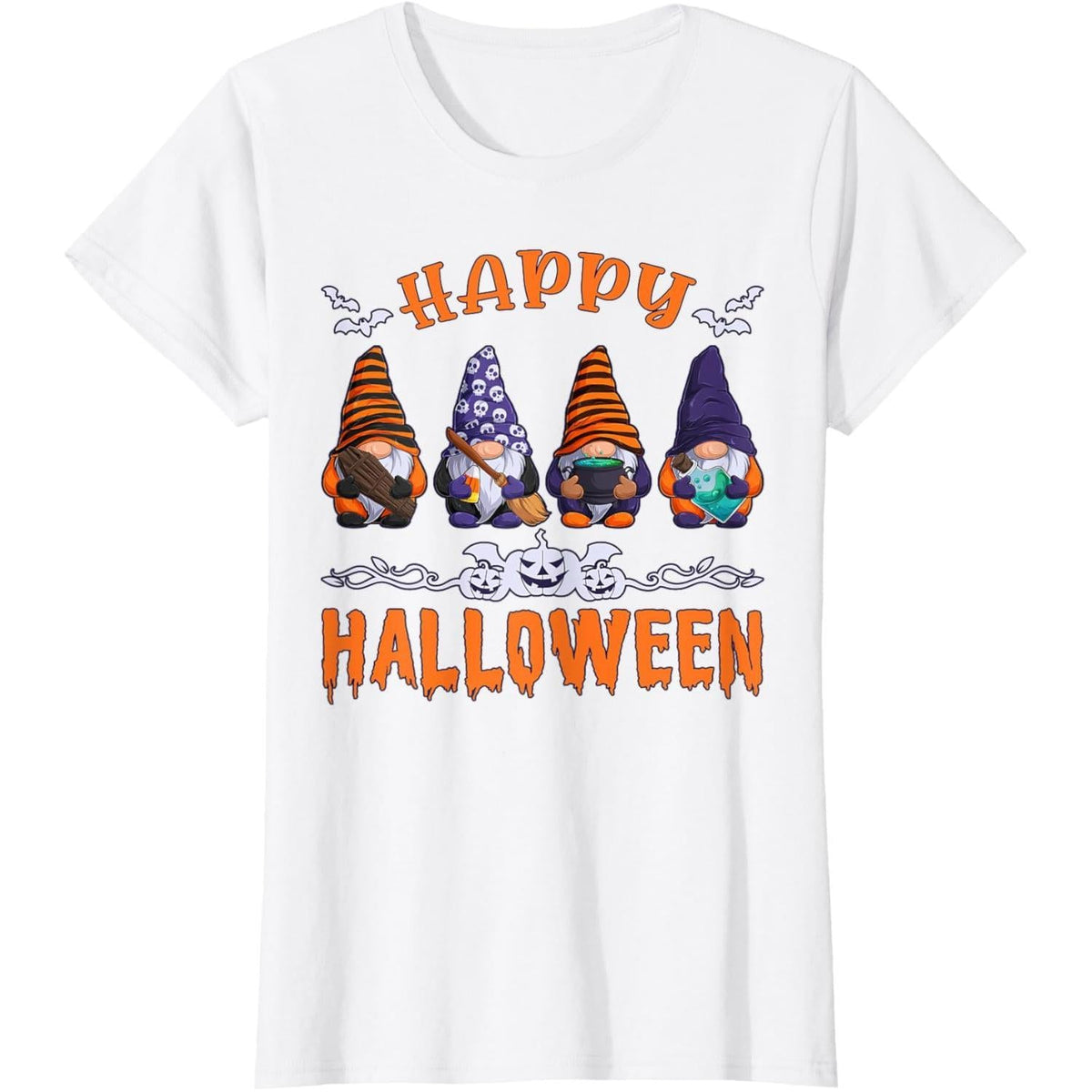 Halloween Gnomes, Happy T-Shirt product image 9