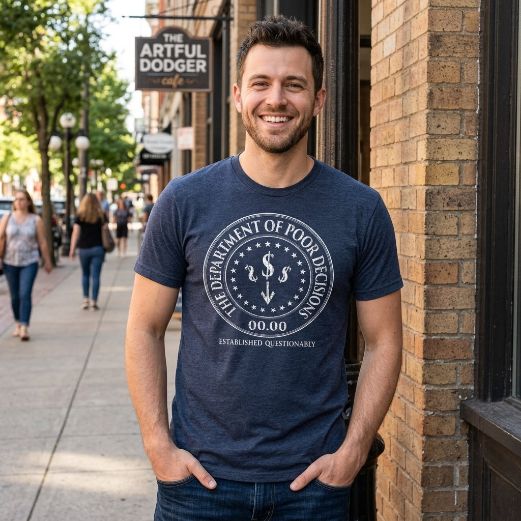 The Department Of Poor Decisions Men's T Shirt product image 2