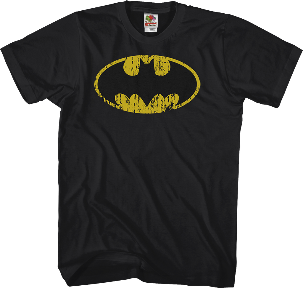 Distressed Bat Symbol Batman T-Shirt product image 1