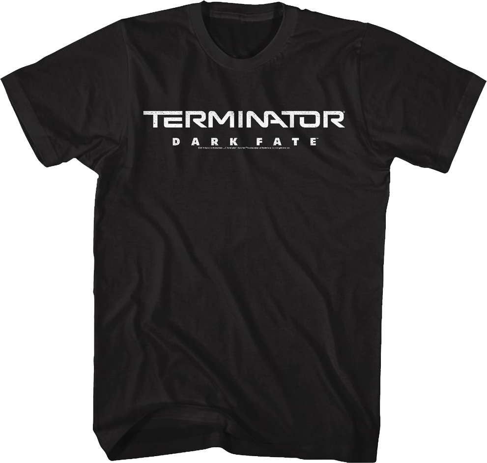 Distressed Logo Terminator Dark Fate T-Shirt product image 1