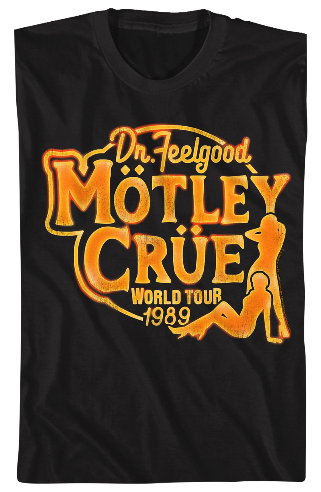 Dr. Feelgood World Tour Motley Crue T-Shirt product image 2