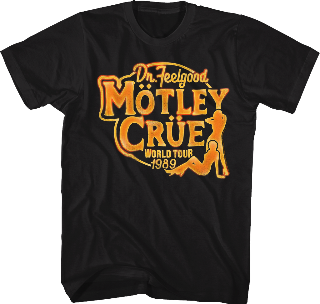Dr. Feelgood World Tour Motley Crue T-Shirt product image 1