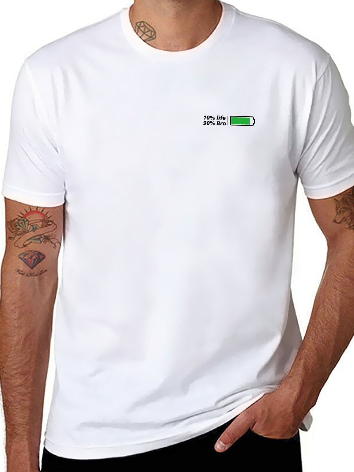 10%Life 90%Bro BFF grathic tee product image 4
