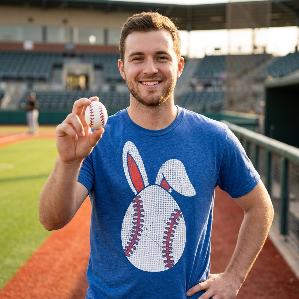 Baseball Easter Egg Men's T Shirt product image 5