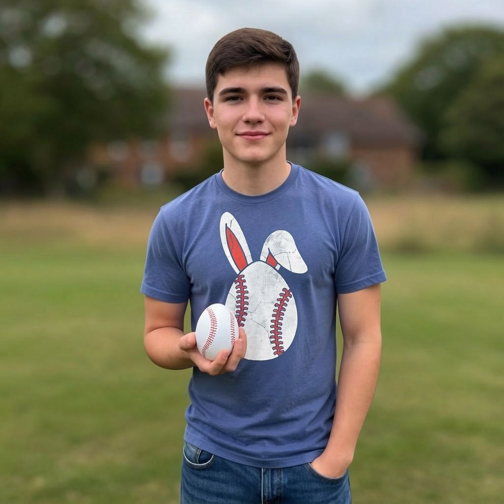 Baseball Easter Egg Men's T Shirt product image 2