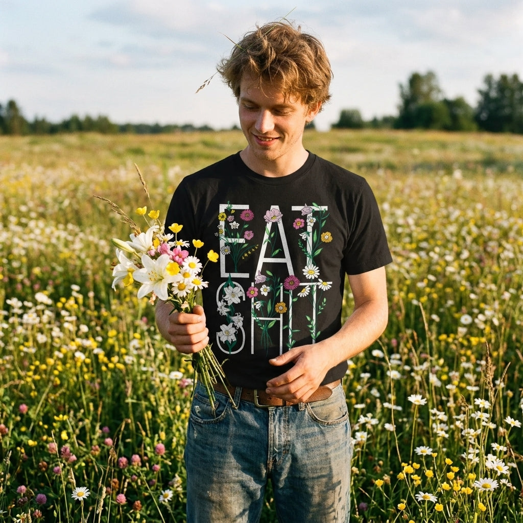 Eat Shit Flowers Men's T Shirt product image 2