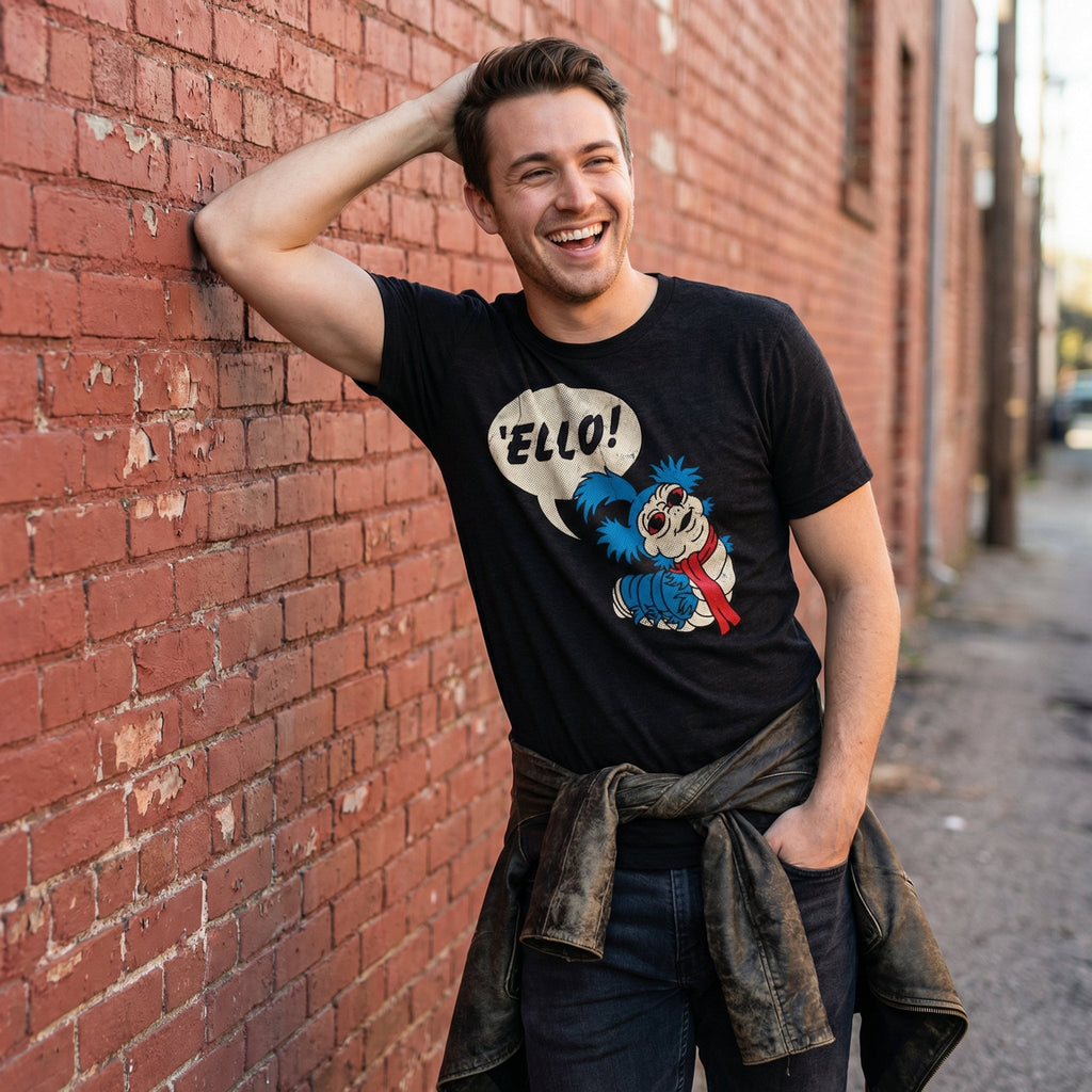 Ello Worm Men's T Shirt product image 4