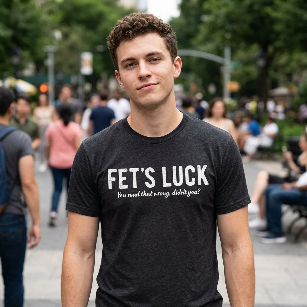 Fets Luck You Read That Wrong Didnt Men's T Shirt product image 4