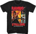 First Blood Part II Collage Rambo T-Shirt product image 1