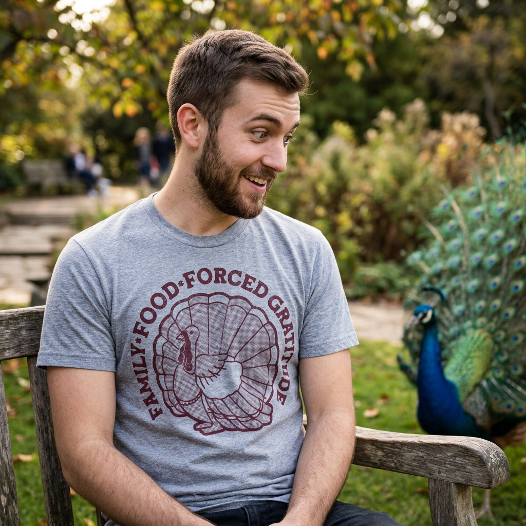 Family Food Forced Gratitude Men's T Shirt product image 2