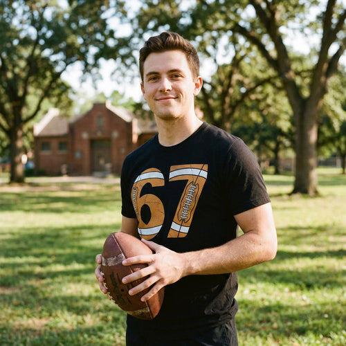 6 7 Football Men's T Shirt product image 2