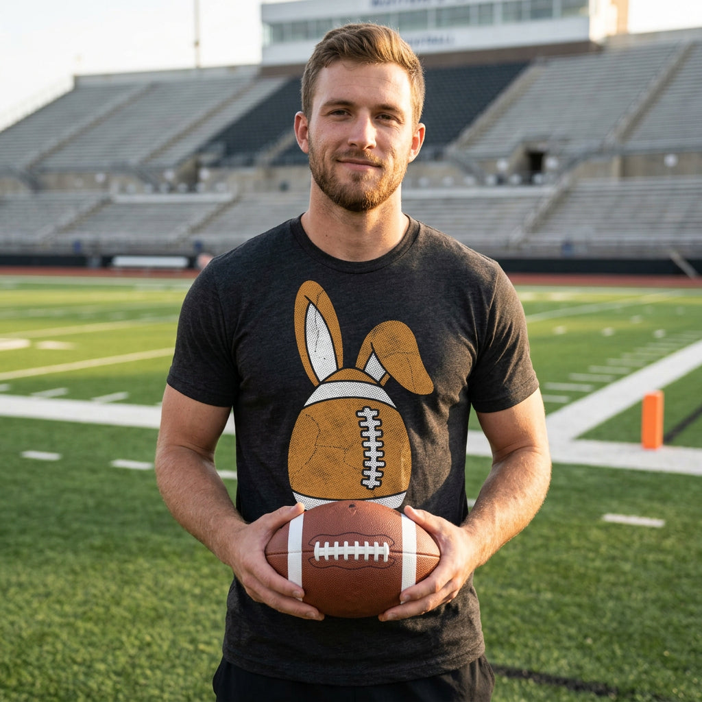 Football Easter Egg Men's T Shirt product image 4