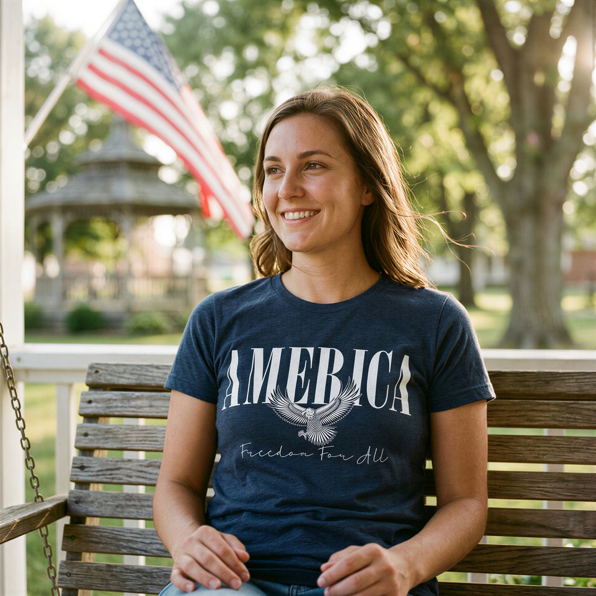 America Freedom For All Women's T Shirt product image 2