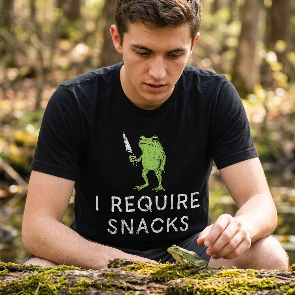 I Require Snacks Men's T Shirt product image 2