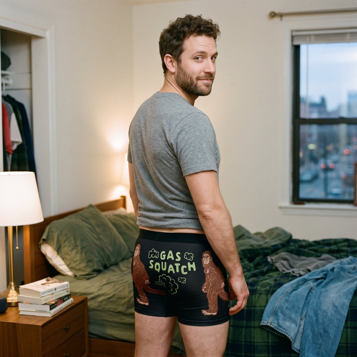 Gas Squatch Boxer Briefs