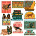 German Shepherd Stickers