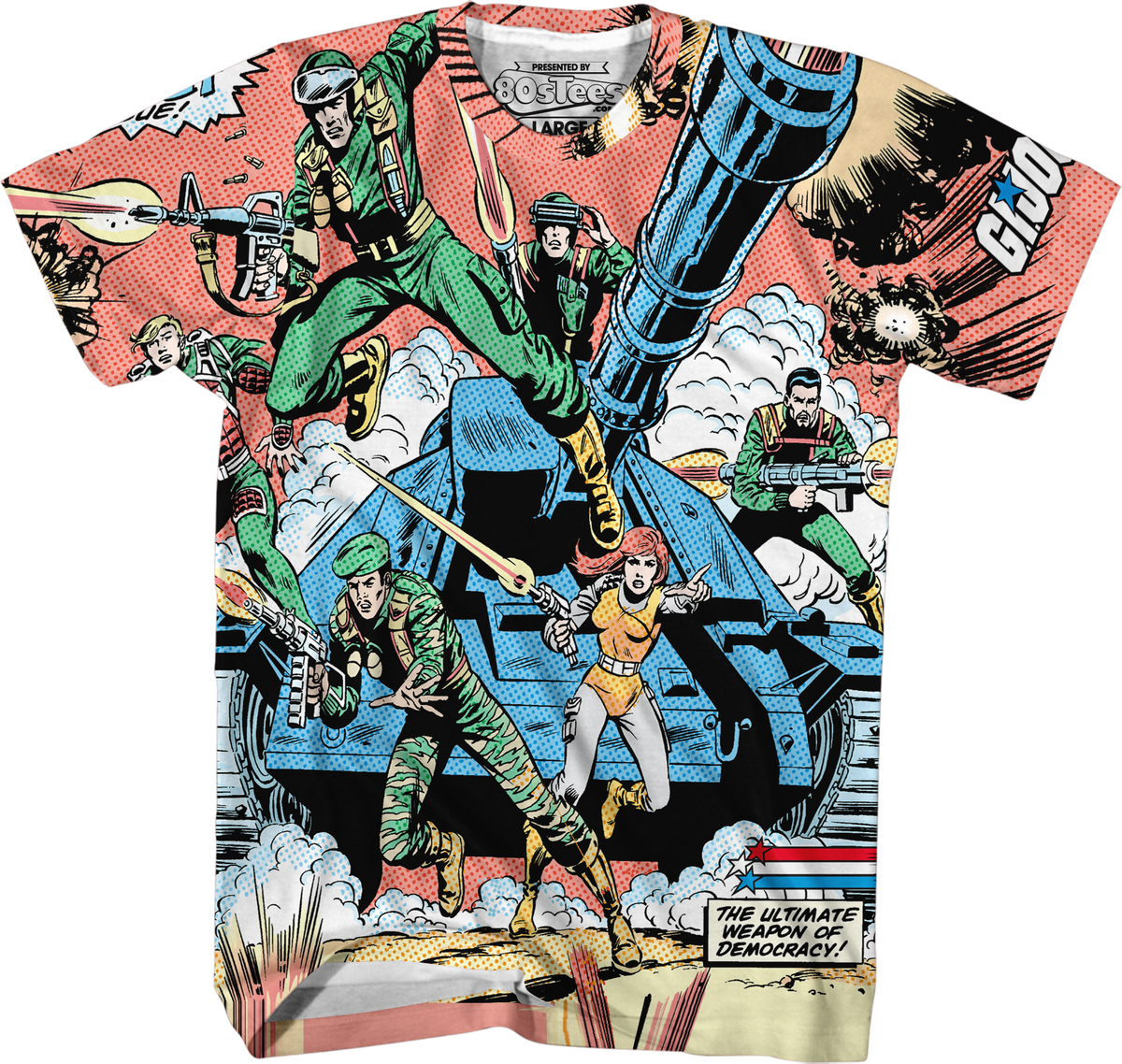 Ultimate Weapon Of Democracy GI Joe T-Shirt product image 1