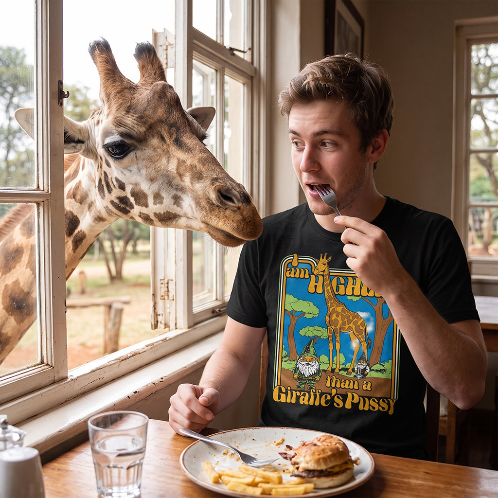 I Am Higher Than A Giraffes Pussy Men's T Shirt product image 2