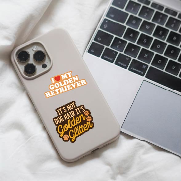 Golden Retreiver Stickers