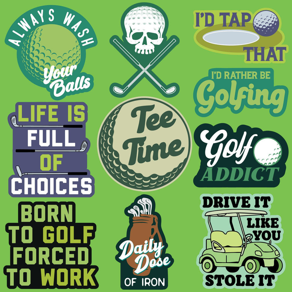 Golf Stickers