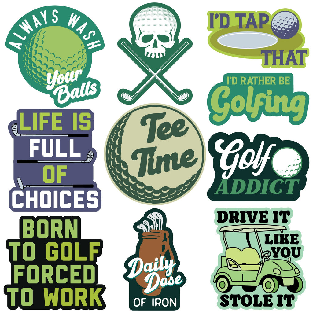 Golf Stickers
