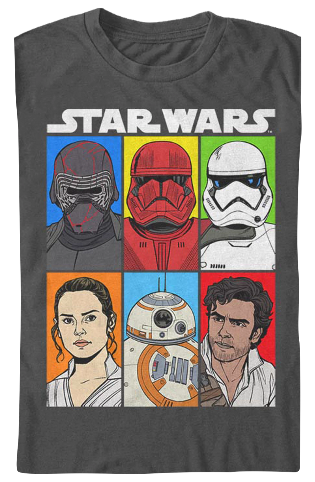 Good And Evil Pop Art Star Wars T-Shirt product image 2
