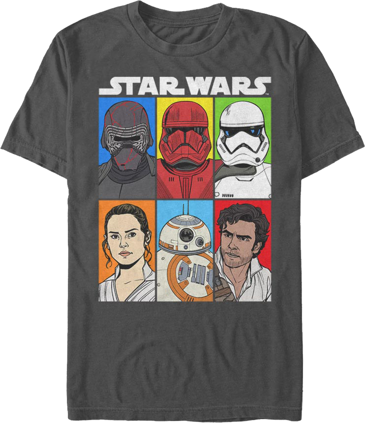 Good And Evil Pop Art Star Wars T-Shirt product image 1