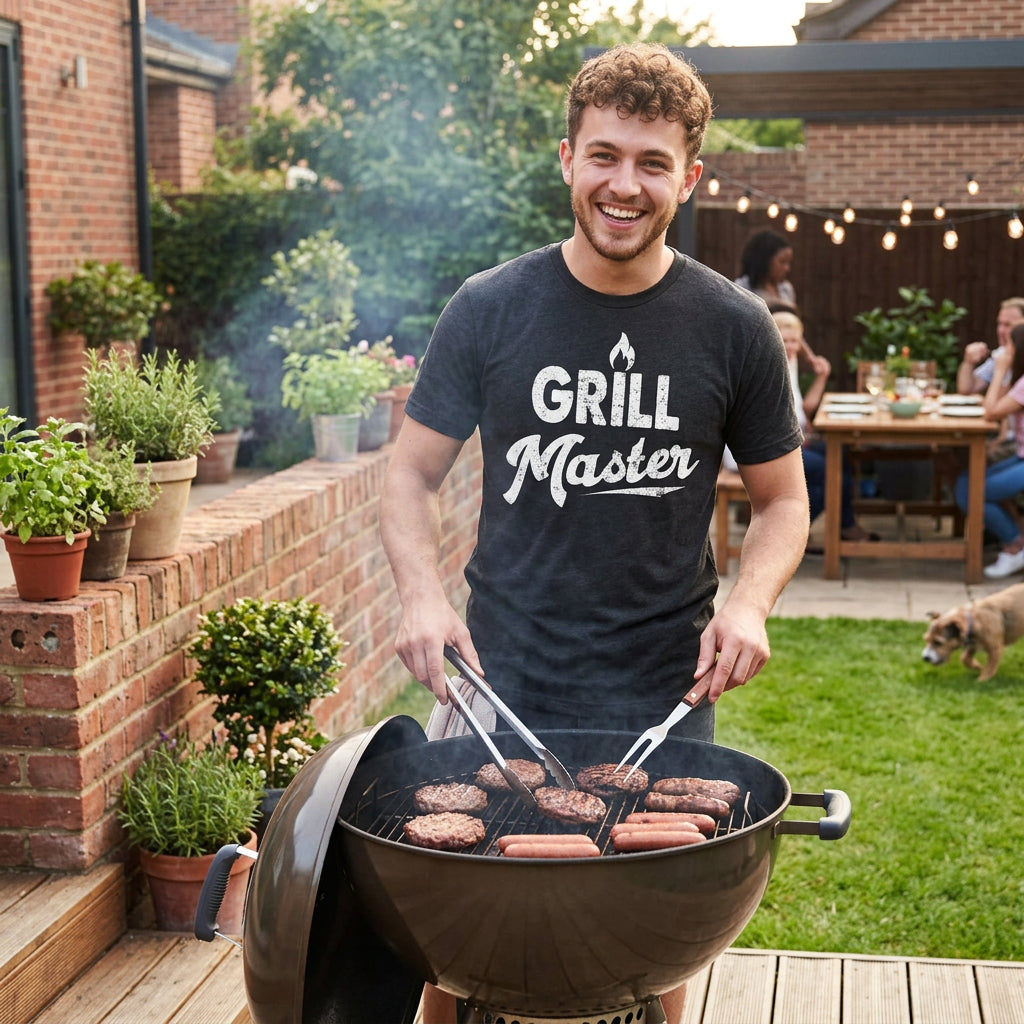 Grill Master Men's T Shirt product image 2