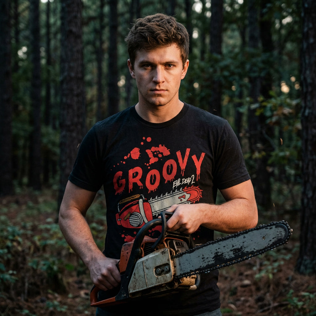 Groovy Chainsaw Men's T Shirt product image 2