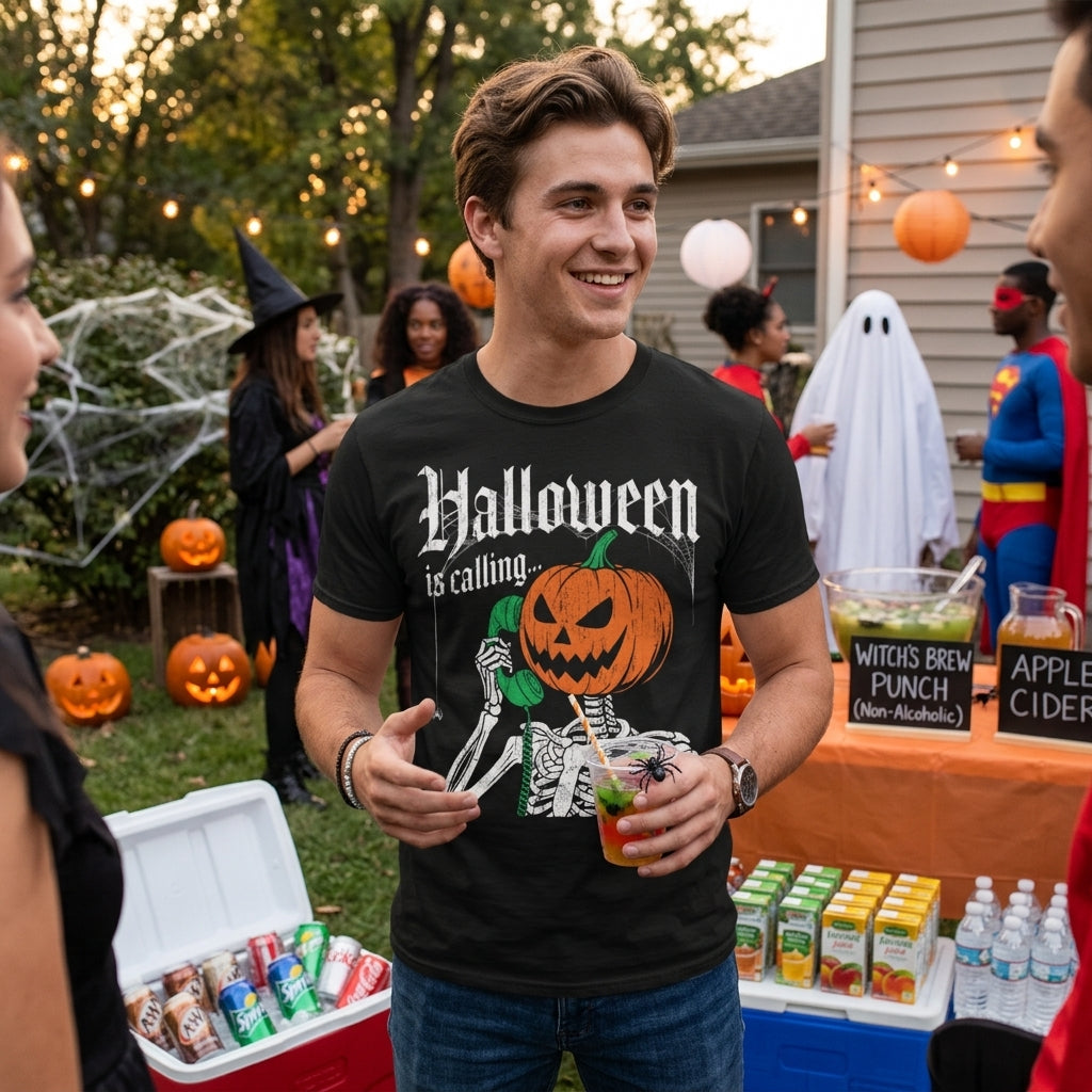 Halloween Is Calling Men's T Shirt product image 2