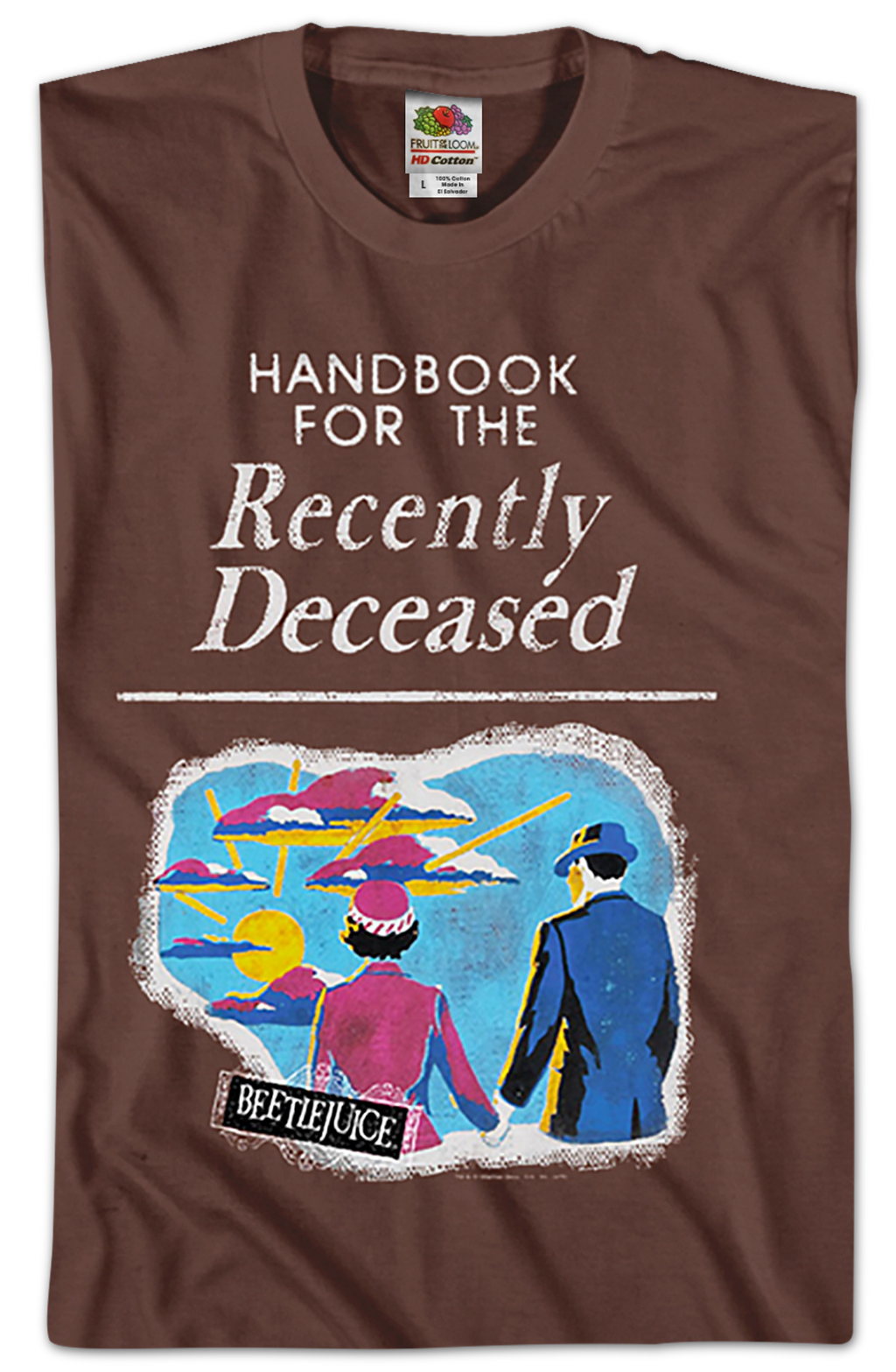 Handbook For The Recently Deceased Beetlejuice T-Shirt product image 2