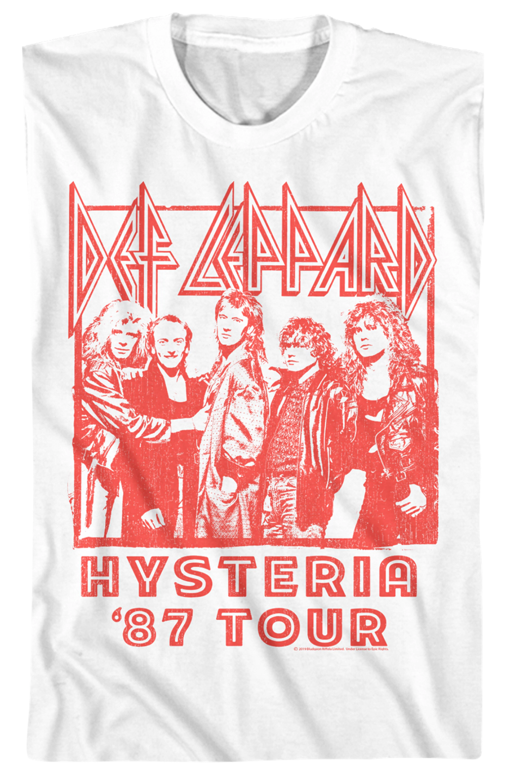 Hysteria '87 Tour Def Leppard T-Shirt product image 2