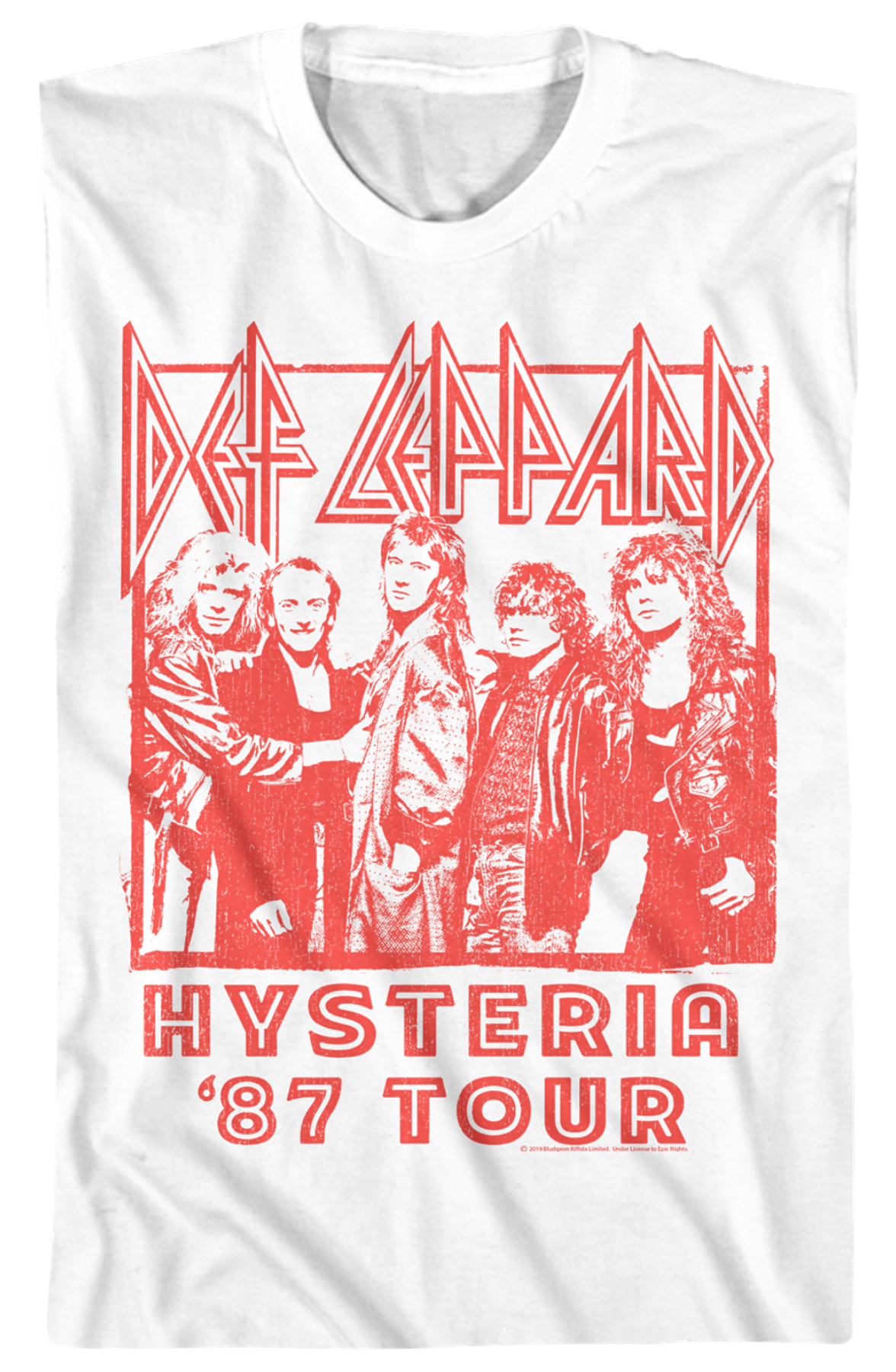 Hysteria '87 Tour Def Leppard T-Shirt product image 2