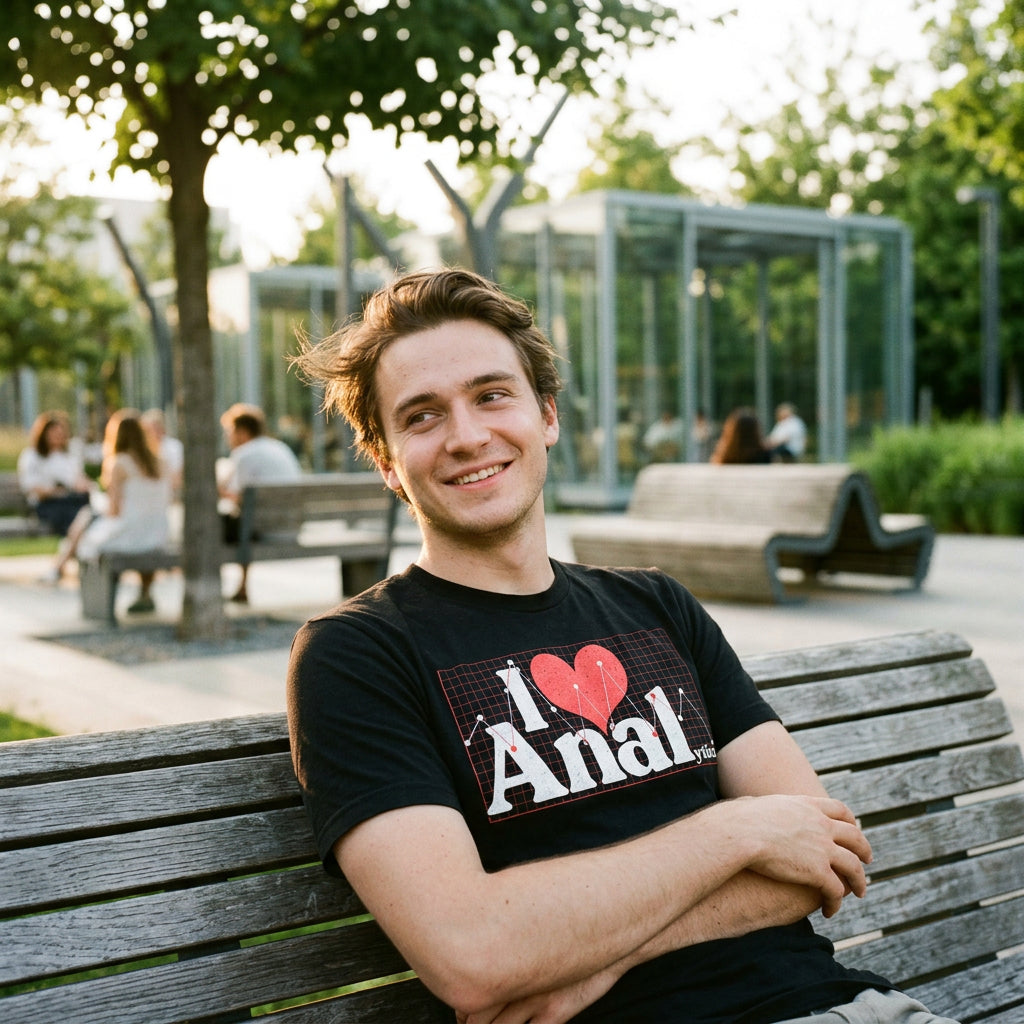 I Love Analytics Men's T Shirt product image 2