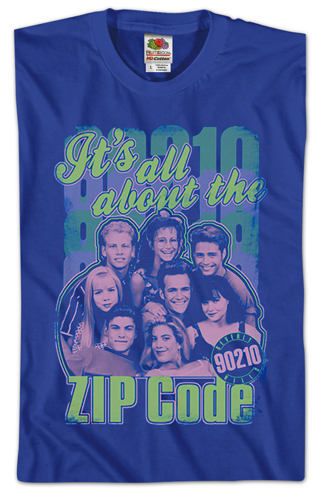 It's All About The Zip Code Beverly Hills 90210 T-Shirt product image 2