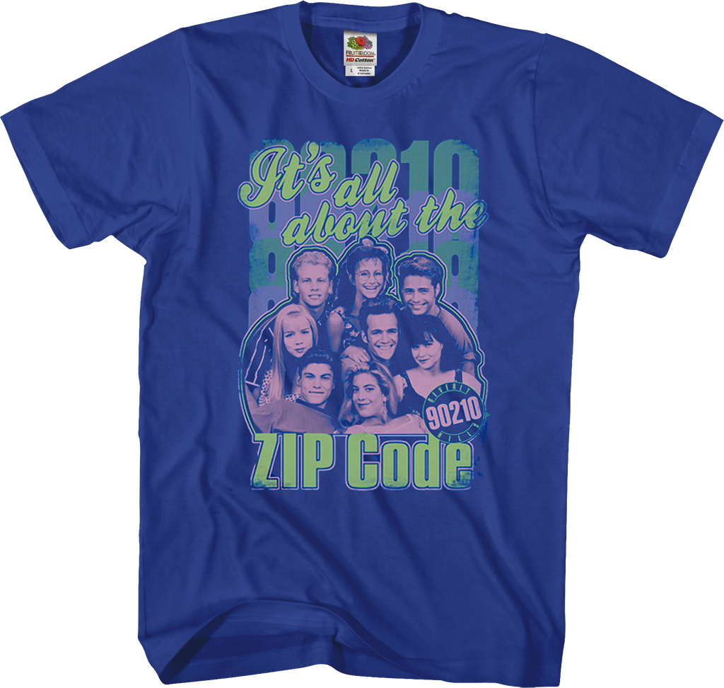 It's All About The Zip Code Beverly Hills 90210 T-Shirt product image 1