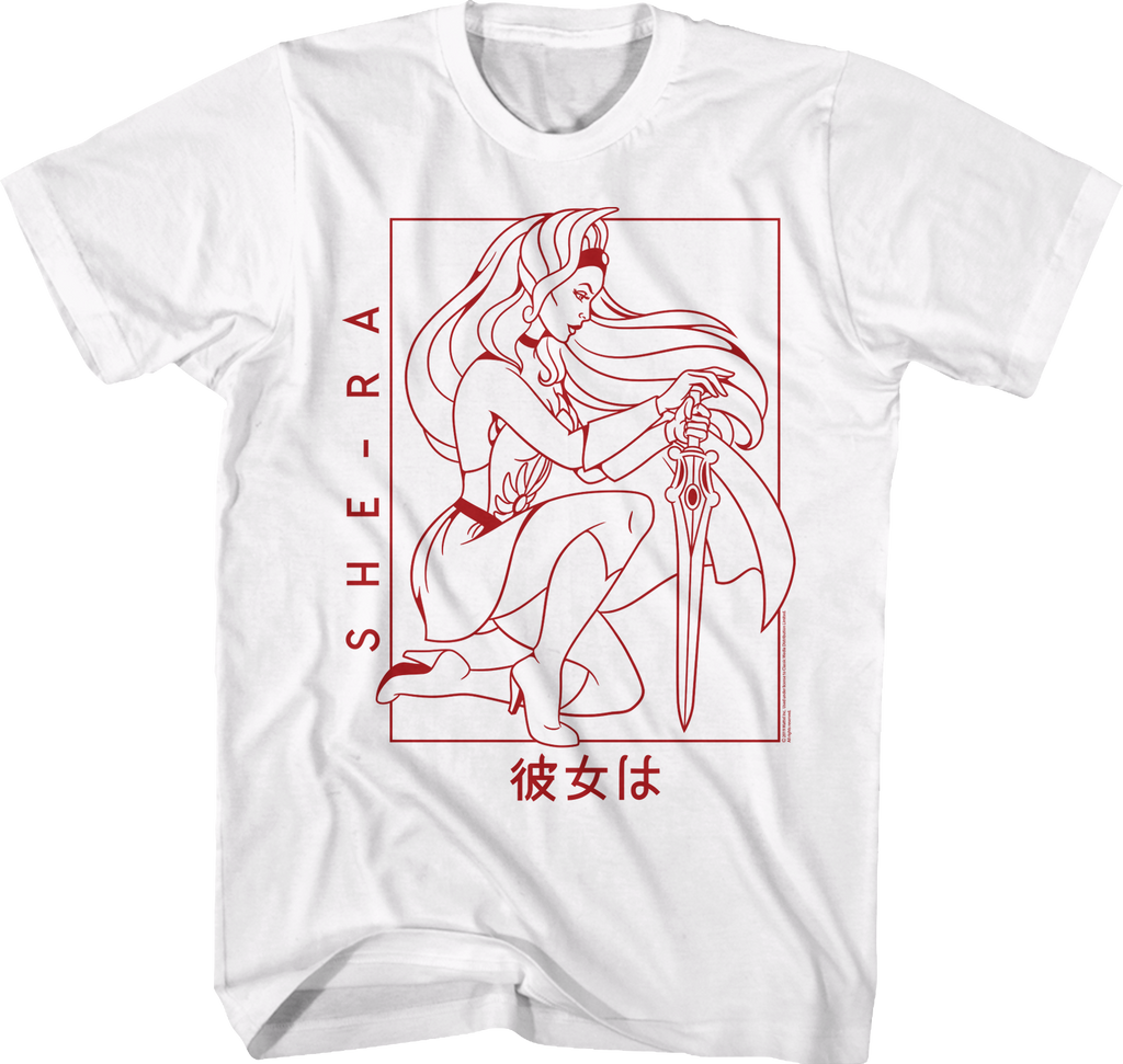 Japanese She-Ra Masters of the Universe T-Shirt product image 1