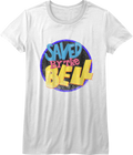 Ladies Distressed Logo Saved By The Bell Shirt product image 1